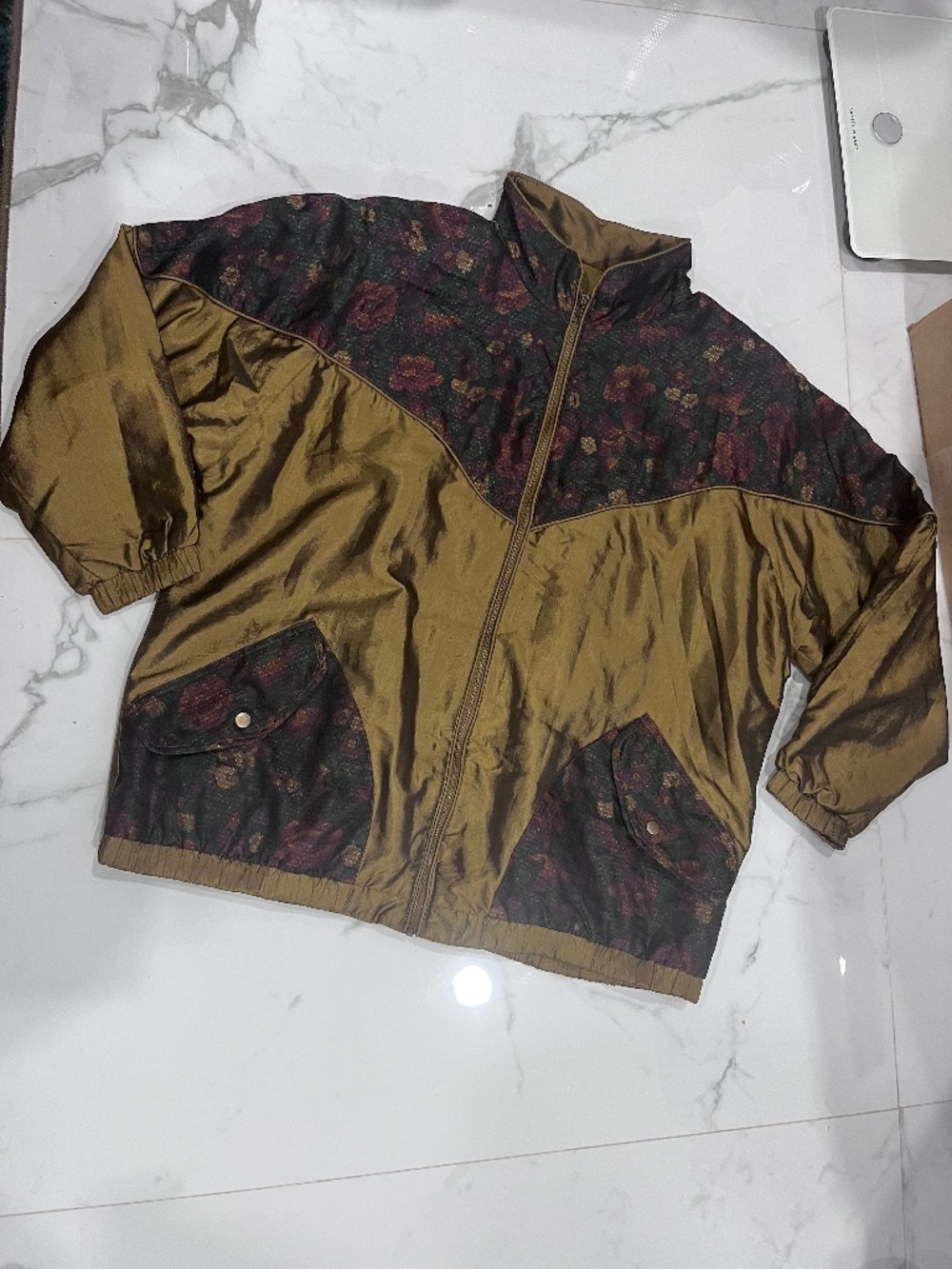 Lady Lavon Multicolor Windbreaker Jacket 1X